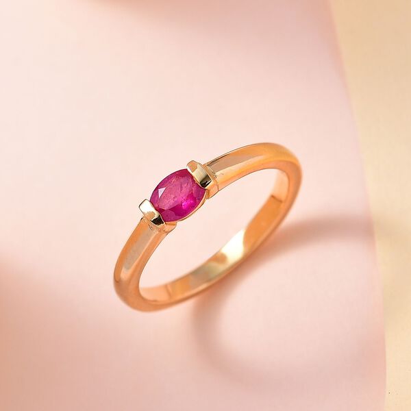 Afrikanischer Rubin Ring, ca. 0,65 ct. image number 2