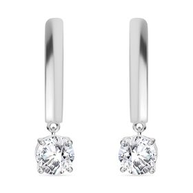 J Francis gefertigt mit SWAROVSKI- Zirkonia Ohrringe
