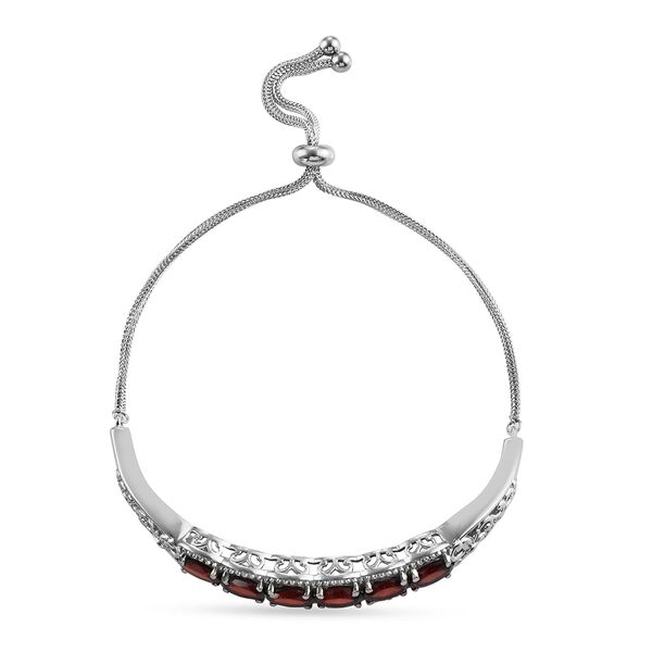 Verstellbares, mehrfarbiges Edelstein-Armband, 16-26cm - 6,20 ct. image number 6