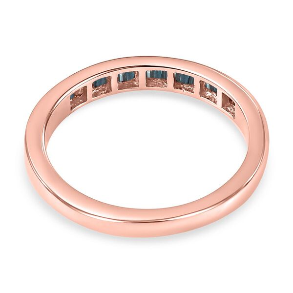 Blauer Diamant-Ring - 0,25 ct. image number 6