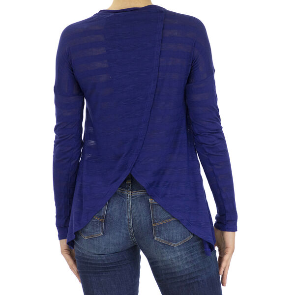 DESIGUAL, T-Shirt mit langen Ärmeln und Stickerei auf dem Oberteil, Schwarz, Größe 42 image number 2