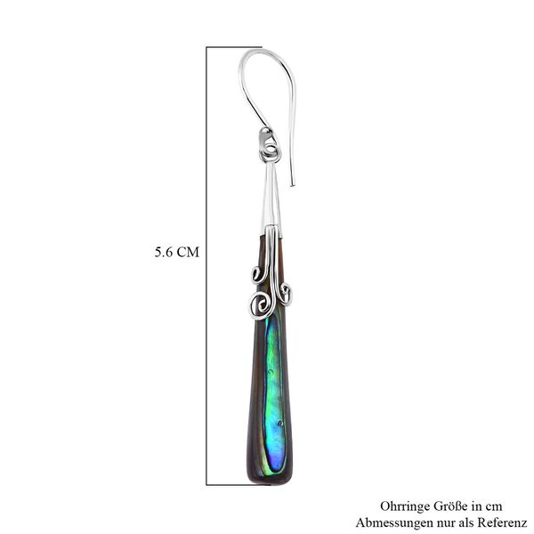 Royal Bali Kollektion - Abalone Muschel Ohrringe image number 4