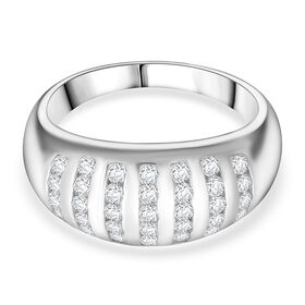 LUSTRO STELLA weißer Zirkonia Ring