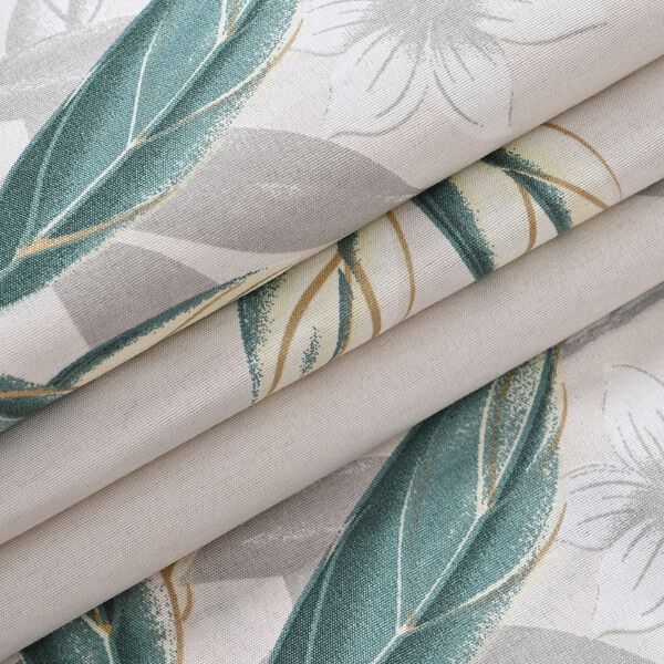 Bettwäsche-Set 6tlg., exotische Blumen, weiß image number 9