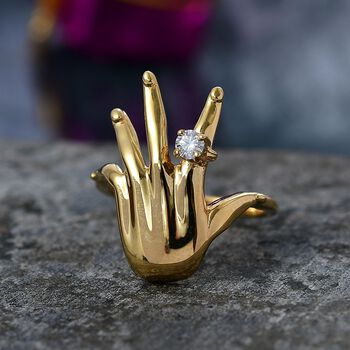 D'Joy Moissanit Ring - 0,11 ct.