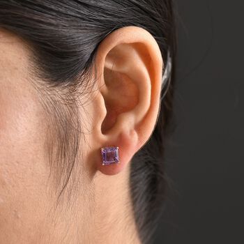 D'Joy AAA Rose De France Amethyst Ohrringe - 3,26 ct.