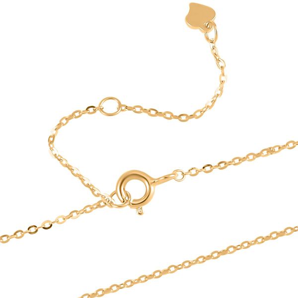 Weiße Muschelkernperle und Zirkonia-Halskette 45cm - 0,11 ct. image number 6