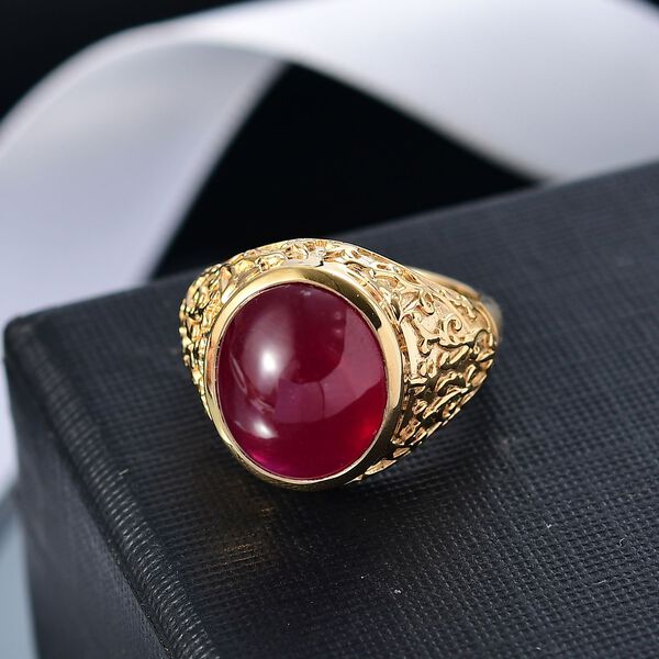 AAA afrikanischer Rubin Ring - 13 ct. image number 2