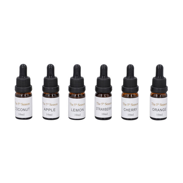 THE 5TH SEASON: 6er-Set - &Auml;therische &Ouml;le in Geschenkbox, Fr&uuml;chte-Set