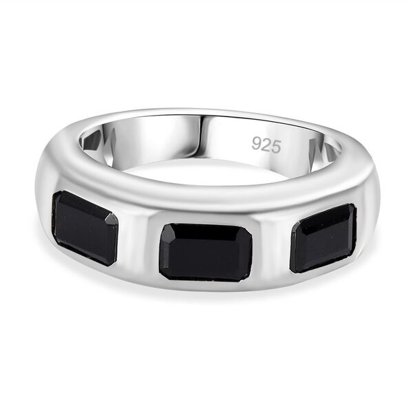 Schwarzer Spinell-Ring - 2,39 ct.