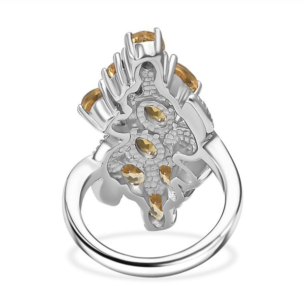 Citrin Ring - 4,52 ct. image number 5