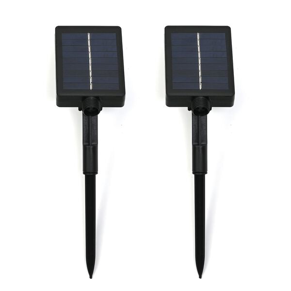 Set aus 4 solarbetriebenen Gartenlichtern in Schmetterlingsform, 8 Leuchtmodi, 70 cm image number 7