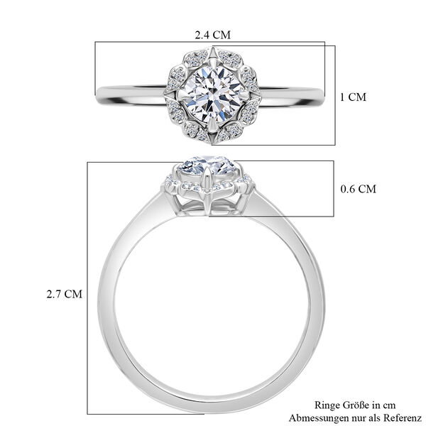LUXURIANT VS Labor Diamant Ring - 0,75 ct. image number 4