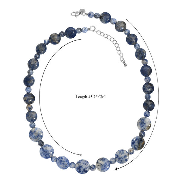 EverTrue Sodalith 45+5cm Halskette - 240 ct. image number 5