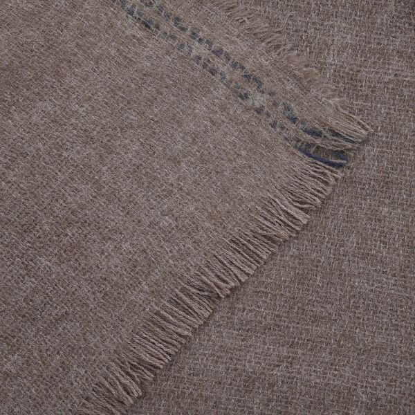 Gewebter Schal mit Fransen, Dunkelgrau image number 3