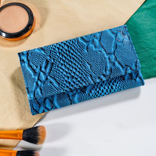 Handgemalter Reise-Schmuck Organizer, Regenbogenlori Muster, Größe 20x15x3,5,5 cm image number 3