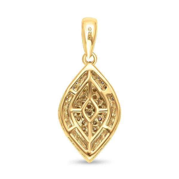 Nat&uuml;rlicher, gelber Diamant-Anh&auml;nger - 0,33 ct. image number 5