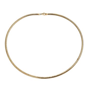 Royal Bali Kollektion- Schlangen-Halskette in 585 Gold, 45cm