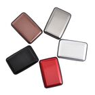 5er-Set RFID-blockierender Kartenhalter; Uni-Farben, Aluminium