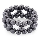 Terahertz Ring Flexibel (Größe 18,00-19,00) ca. 15,00 ct.