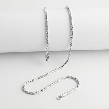 Royal Bali Kollektion - Borobudur Halskette in 925 Silber, 45 cm