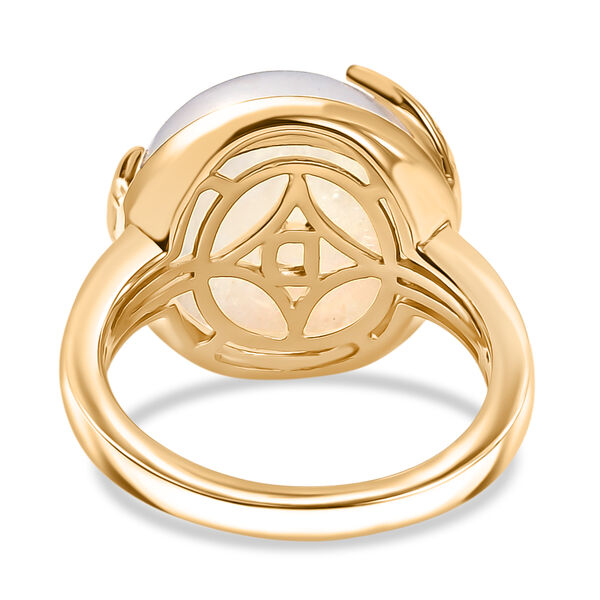 D'Joy AA Regenbogen Mondstein Ring - 11,04 ct. image number 6