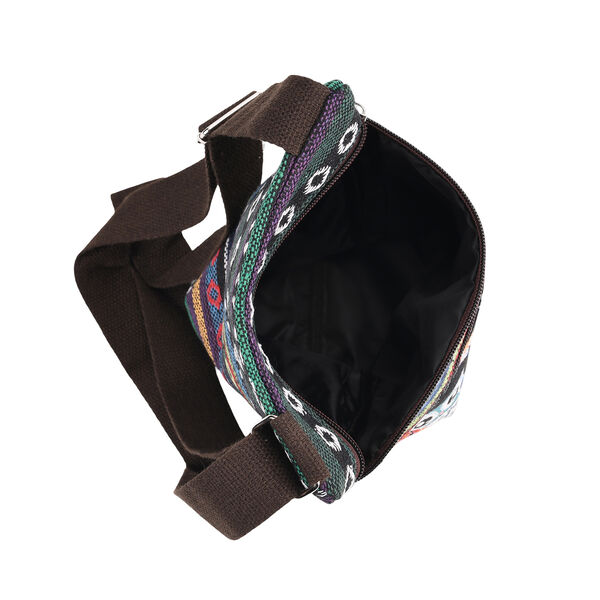 Crossbody Tasche mit Eulenmuster und verstellbarer Gurt, 21&times;28 cm image number 4