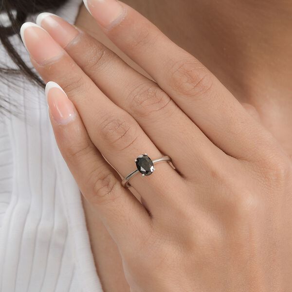 Shungit Ring - 0,77 ct. image number 3