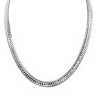 925 Silber rhodiniert Kette ca. 50 cm ca. 32,57g