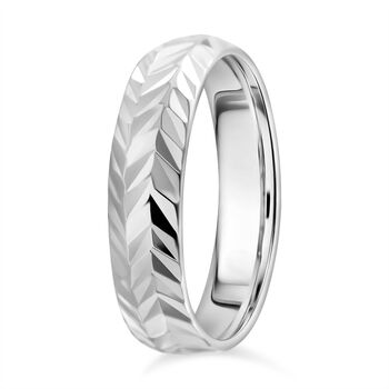 Bandring mit Diamantschliff-Muster