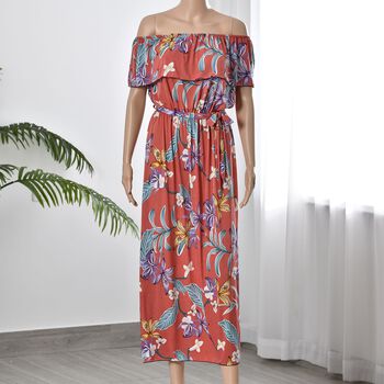 Maxikleid, Himmelblau