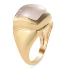 Rosenquarz-Ring, 925 Silber vergoldet  ca. 7,88 ct image number 4