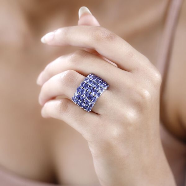 Tansanit Ring - 6,09 ct. image number 3