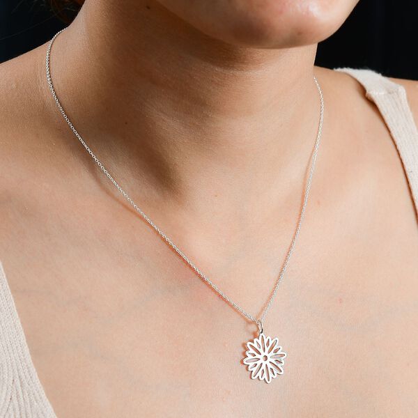 Florale Halskette, 45cm image number 2