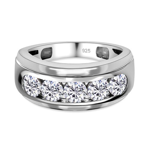 Moissanit Ring - 1,41 ct. image number 0