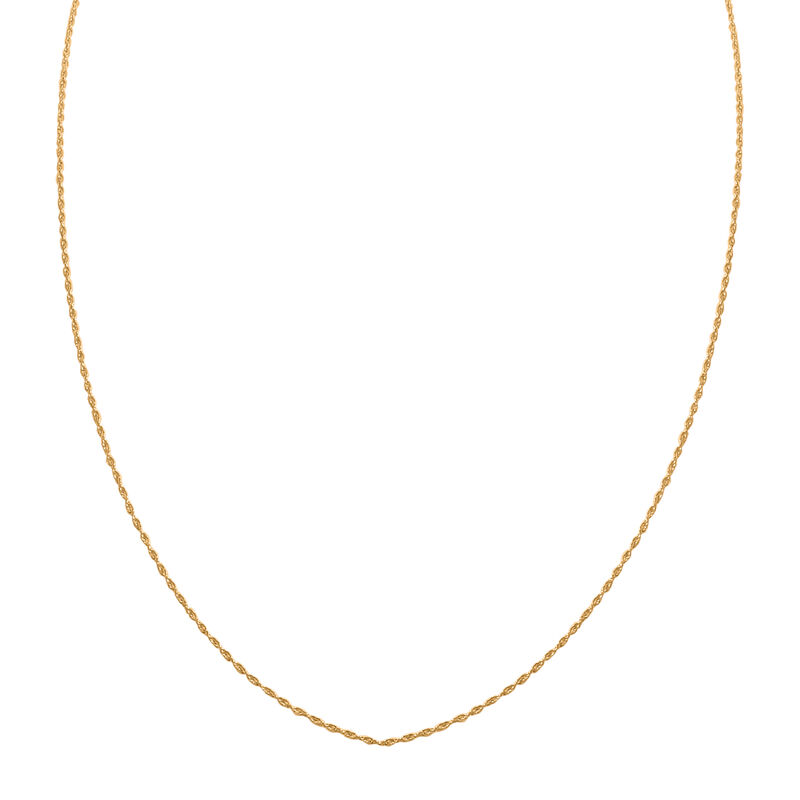 ILIANA - Kordelkette, ca. 45 cm, 750 Gelbgold image number 0