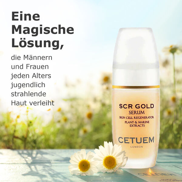 CETUEM: SCR Gold Anti-Aging und Regenerationsserum, 50ml image number 1