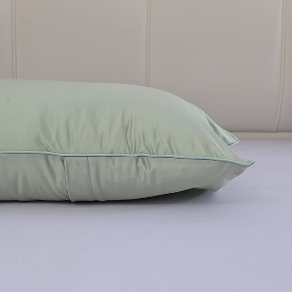 1pc Cooling pillowcase with piping with MOP button with cover
fabric:85% nylon+15%spandex image number 4