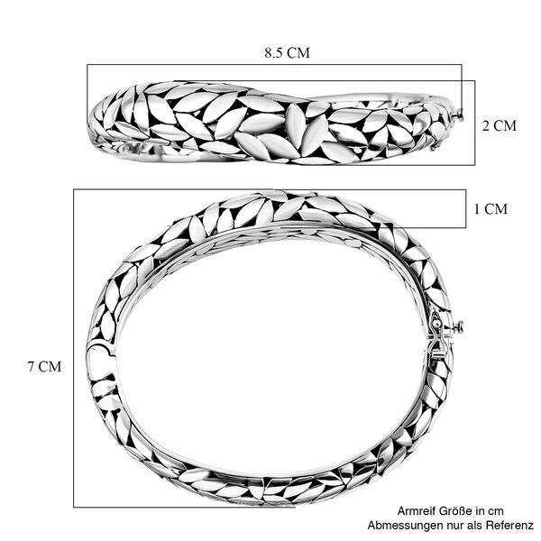 925 Silber Armreif ca. 19 cm ca. 43,07g image number 6