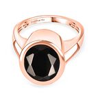 Elite Shungit Ring 950 Kupfer (Größe 18.00) ca. 2,87 ct