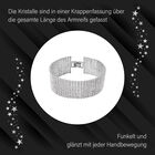 DIAMOON Kristall-Armband in Silberton image number 7