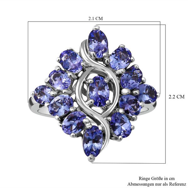 Tansanit Ring - 2,39 ct. image number 6