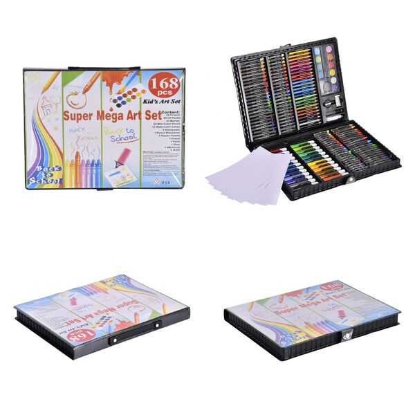 Super Mega Kunstset mit 168 Teilen image number 2
