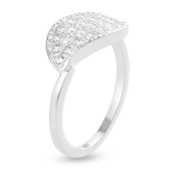 LUSTRO STELLA Wei&szlig;er Zirkonia Ring 925 Silber  ca. 0,79 ct image number 5