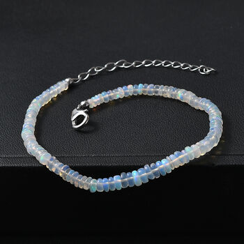D'Joy nat&uuml;rliches, &auml;thiopisches Welo Opal 19+5cm Armband - 13 ct.