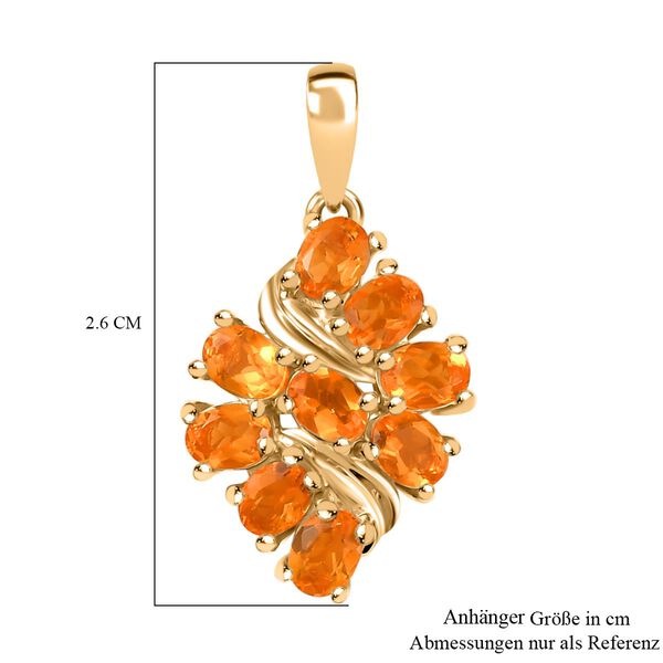 D&rsquo;Joy Feueropal Anh&auml;nger und Ring image number 7