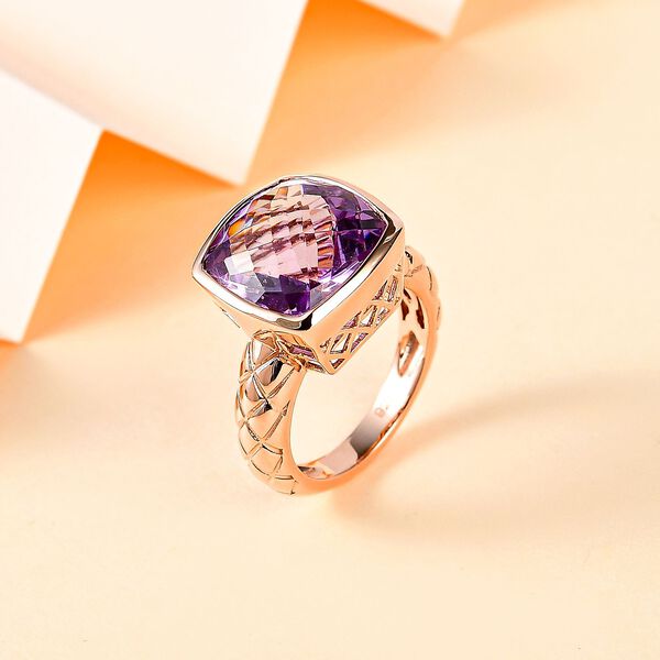 AA Rose De France Amethyst Ring - 7,18 ct. image number 2