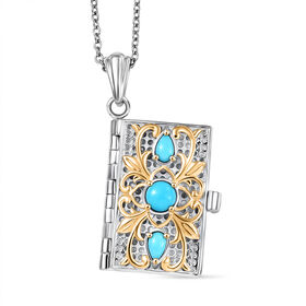 AA Sleeping Beauty Türkis Schmuckset (10-15 Werktage Lieferzeit) ca. 0.72 ct