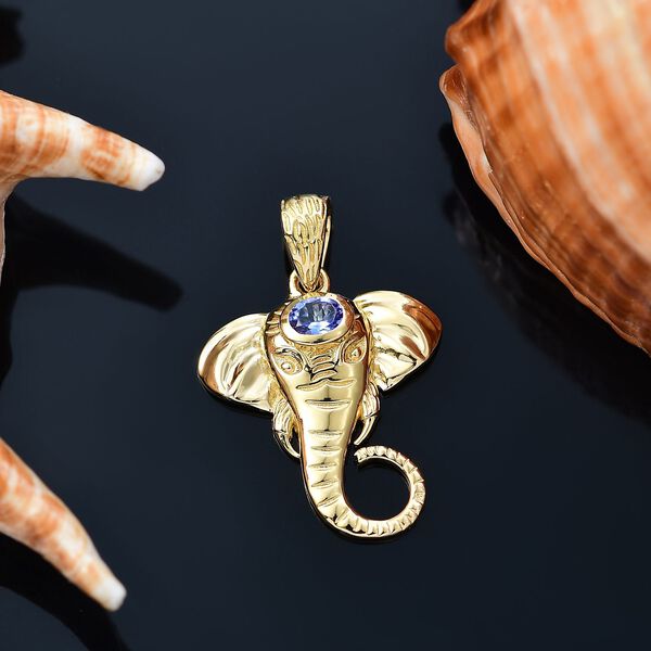 Tansanit Anhänger - 0,20 ct. image number 2