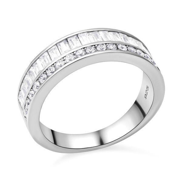 Lustro Stella - Wei&szlig;er Zirkonia-Ring, 925 Silber rhodiniert  ca. 2,06 ct image number 2